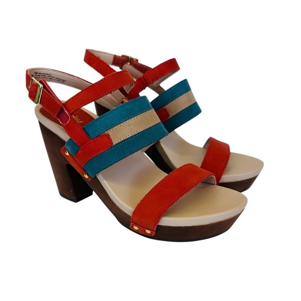 Jambu's Viola Size 7M Dress Sandals W/Modern Twist On Retro-inspired Style NIB